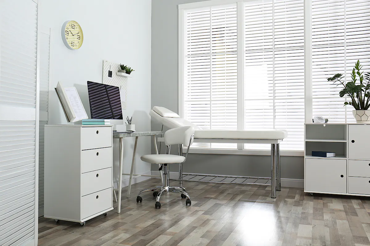 A doctor's office at a clinic