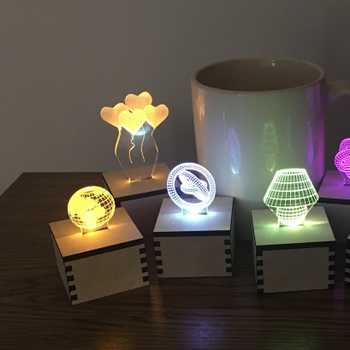 Edge Lit Illusion Votives