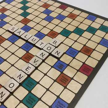 Esperanto Scrabble board