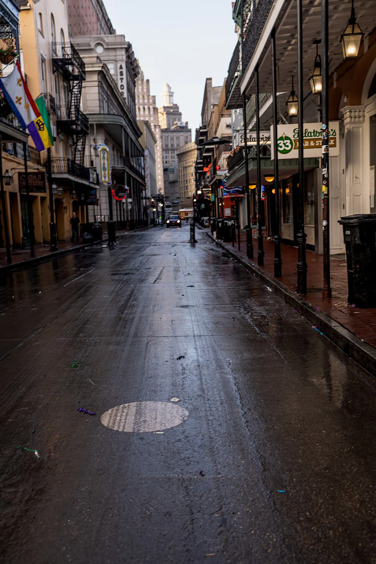 Clean streets after KBS cleans up the city of New Orleans