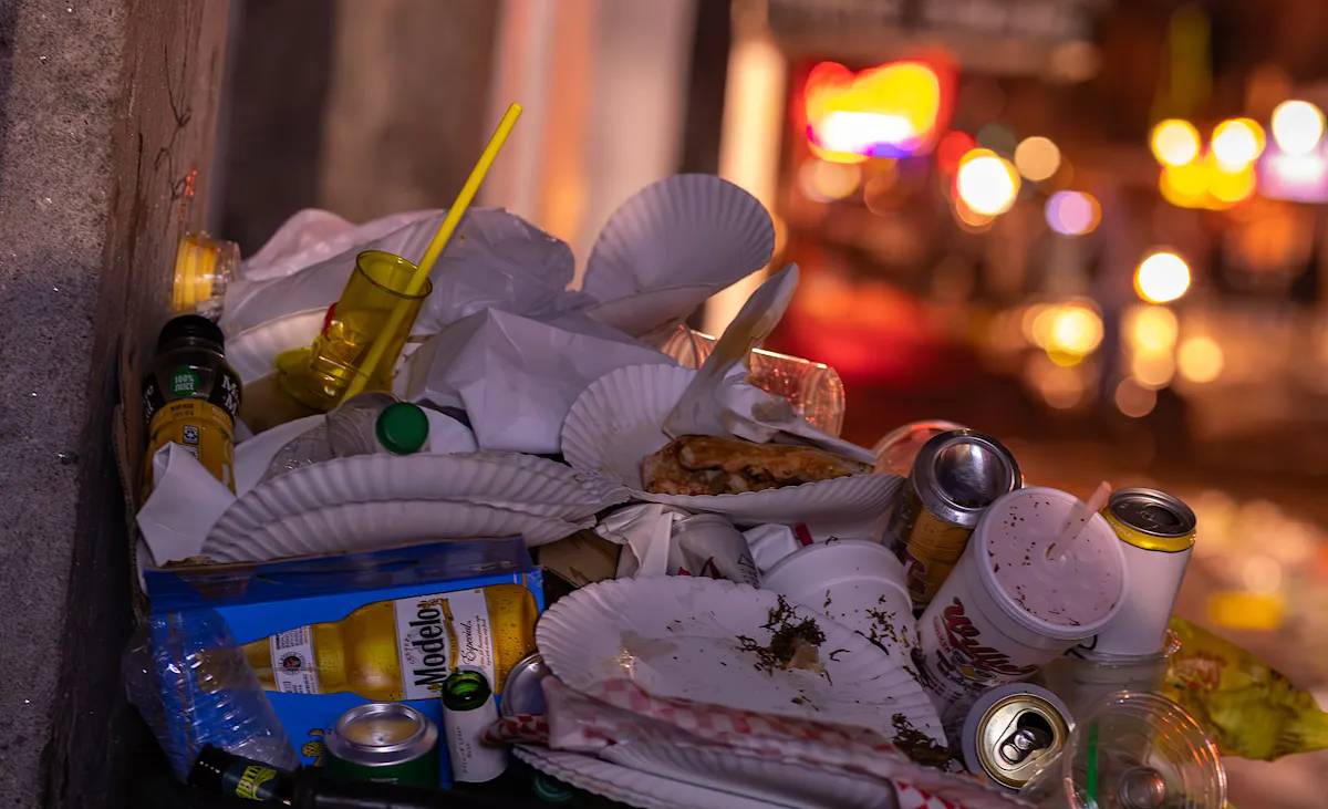 The aftermath of Mardi Gras