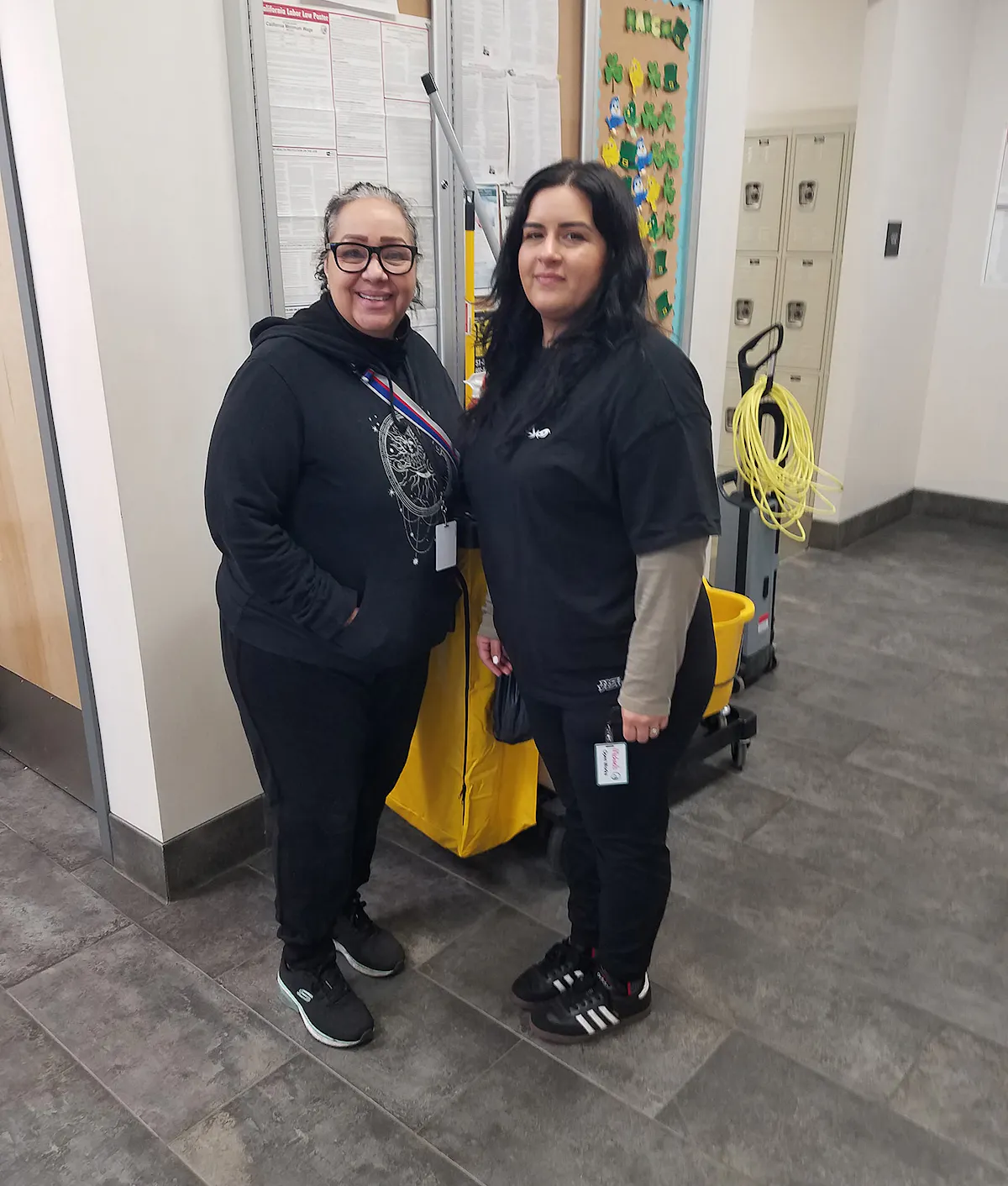 KBS crew members together in a workspace