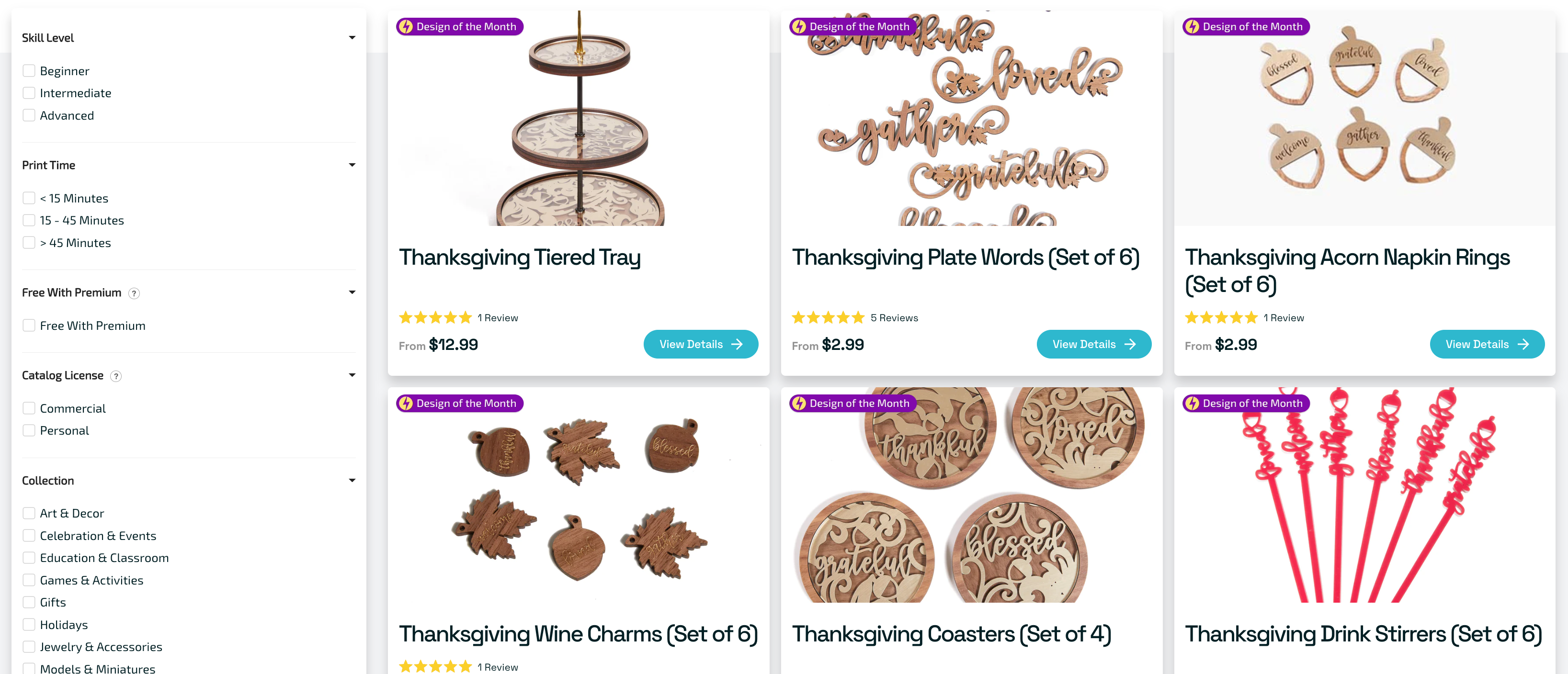 Free with Premium – Glowforge Shop